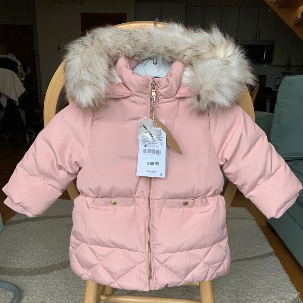 ZARA baby girl Down jacket